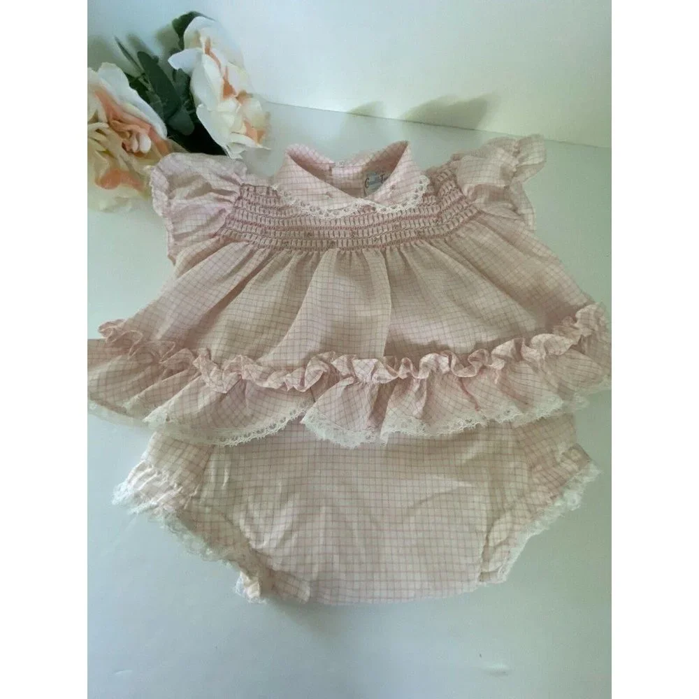 Beautiful Doll Dress Outfit‎ Dress and Bloomers